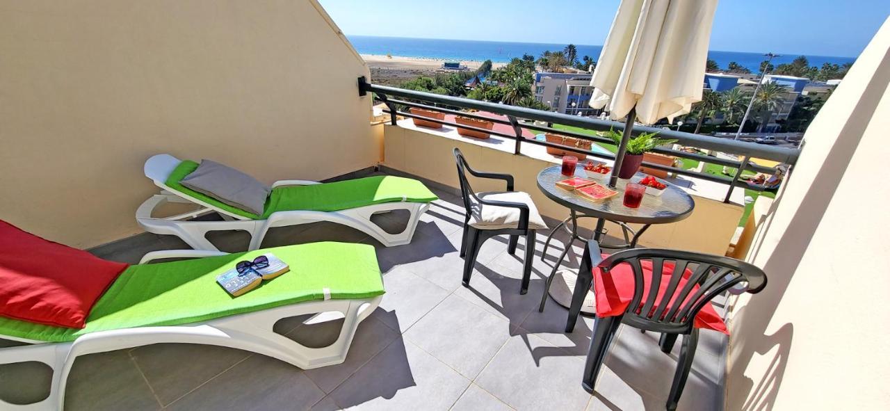 Ferienwohnung Buena Vista - Morro Jable - Meerblick - Pool Eksteriør billede