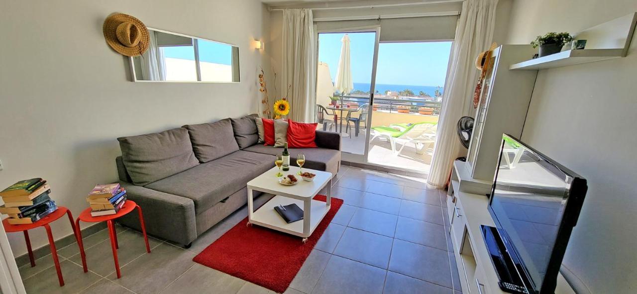 Ferienwohnung Buena Vista - Morro Jable - Meerblick - Pool Eksteriør billede