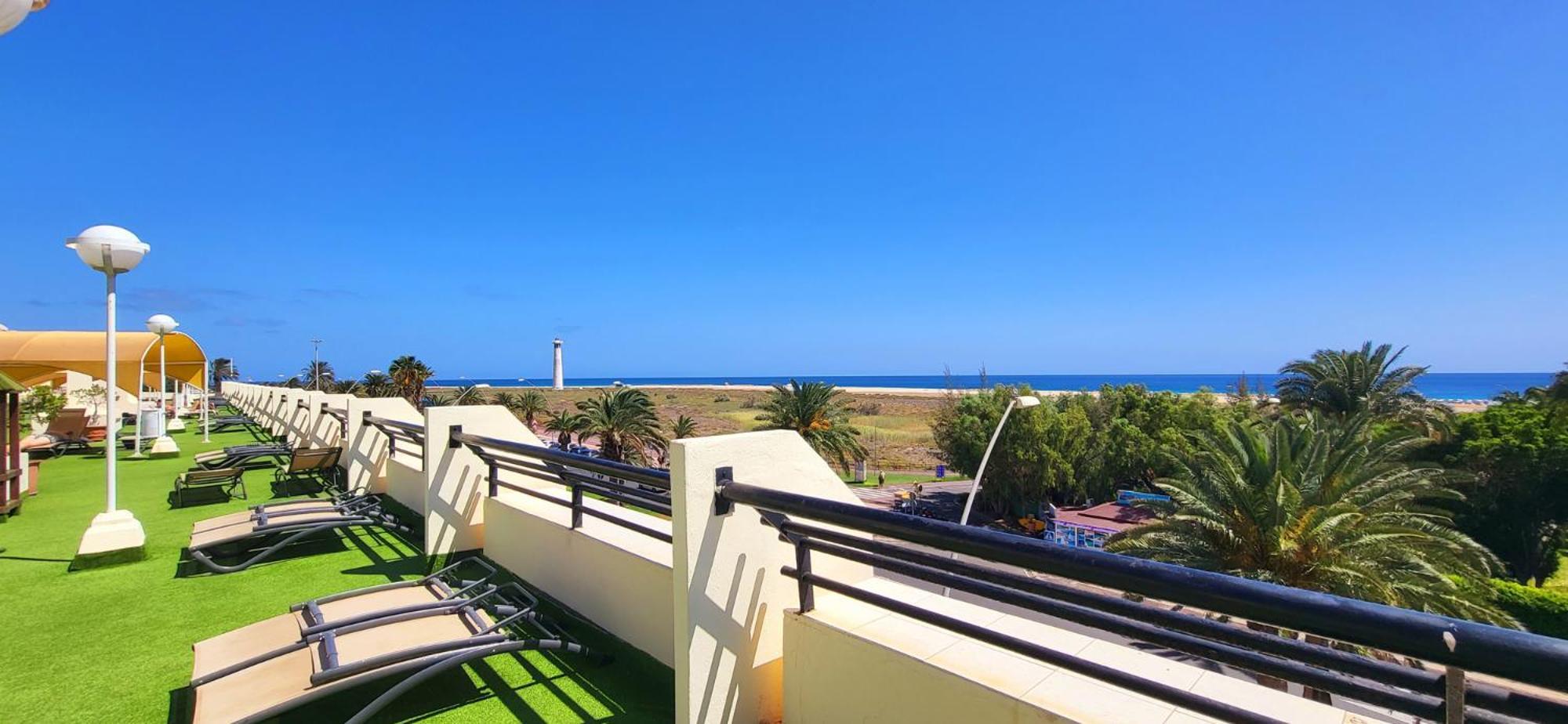 Ferienwohnung Buena Vista - Morro Jable - Meerblick - Pool Eksteriør billede