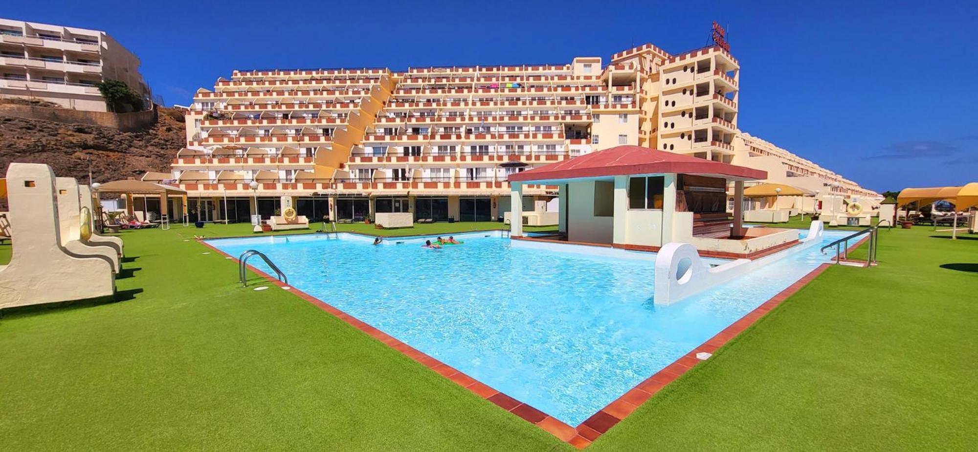 Ferienwohnung Buena Vista - Morro Jable - Meerblick - Pool Eksteriør billede